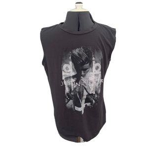 Justin Bieber Tanks Women’s Junior Sz L
